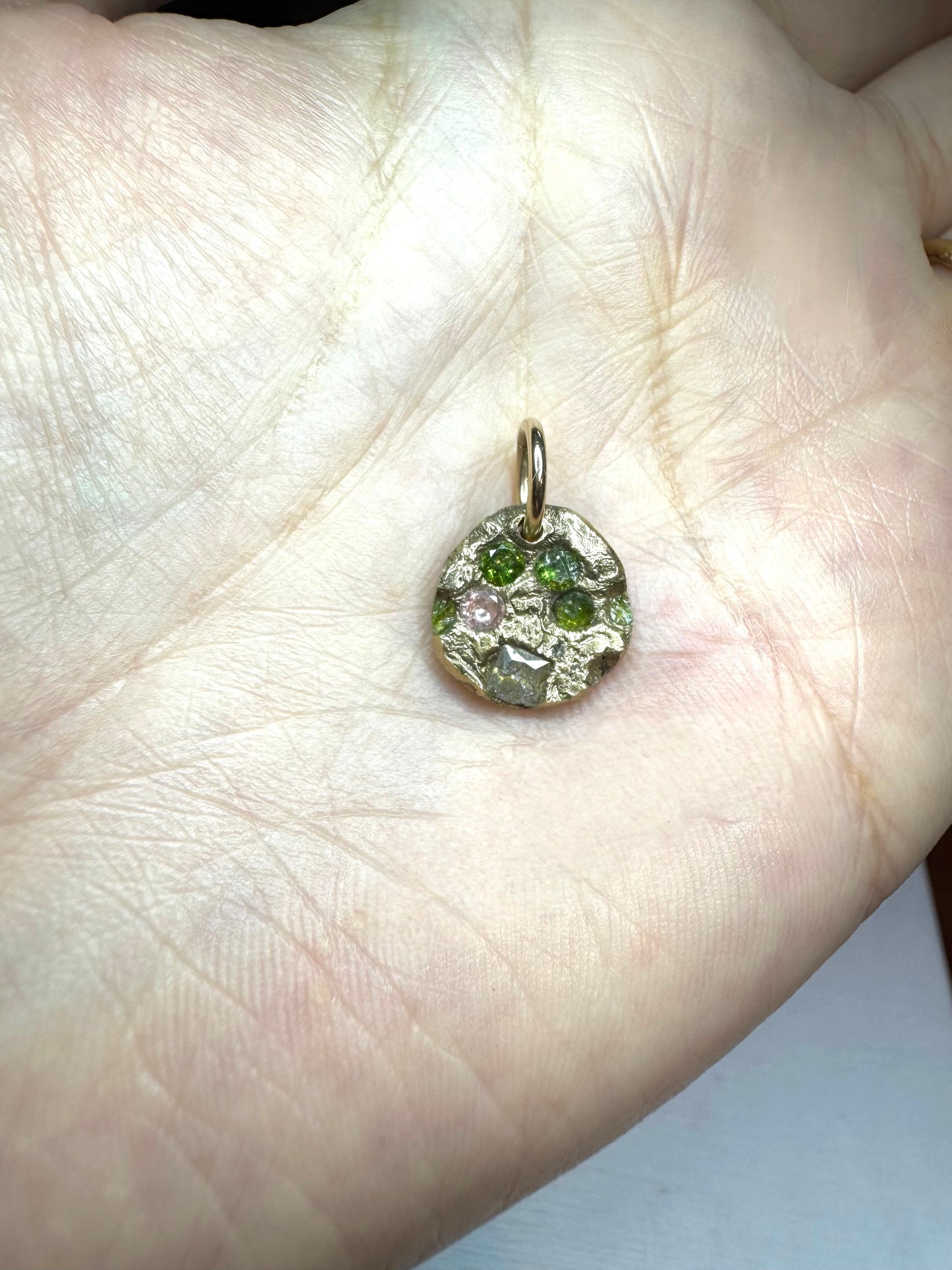 Broken Heart Charm| Solid 14k Gold | Only One Made