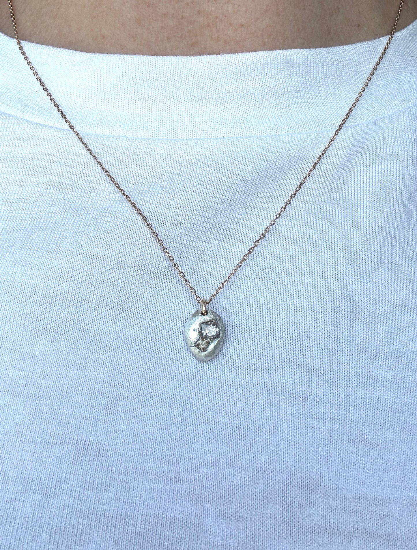 Silver Ember | Solid 14K Gold Chain | Only One Made