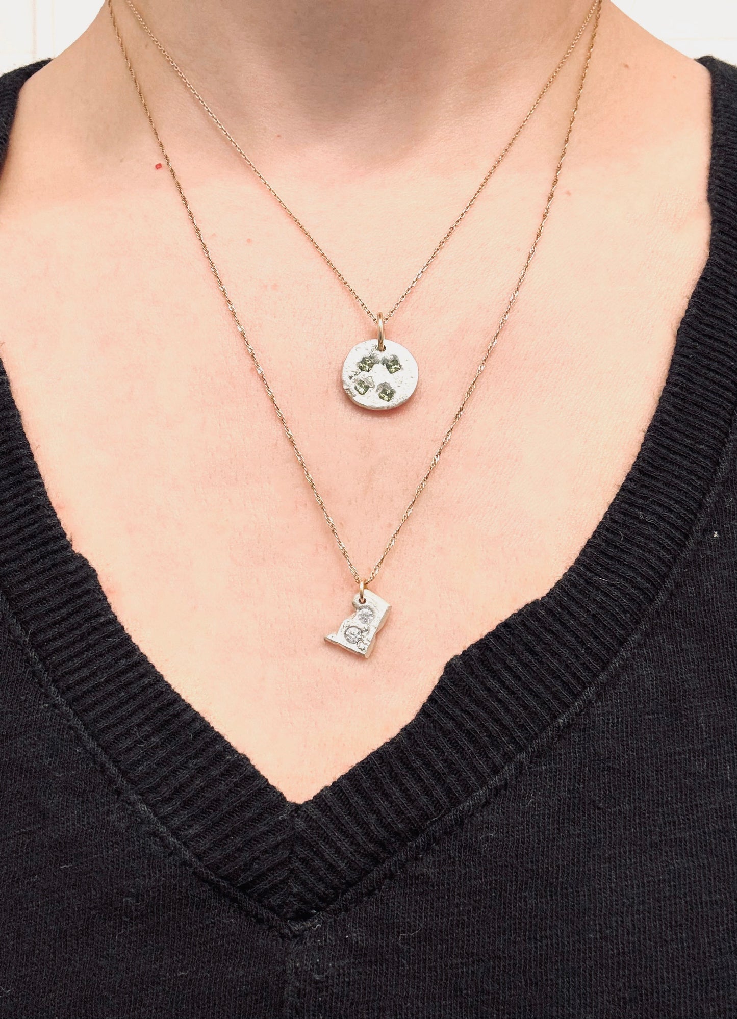 Mosslight | 14k Gold chain | Only One Made