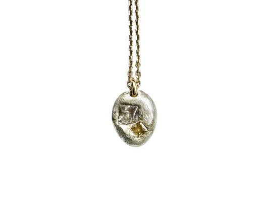 Silver Ember | 14K Gold Chain | Series of One