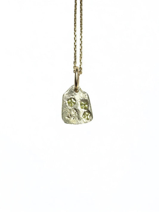 Silver Moss | Solid 14K Gold Chain | Only One Made